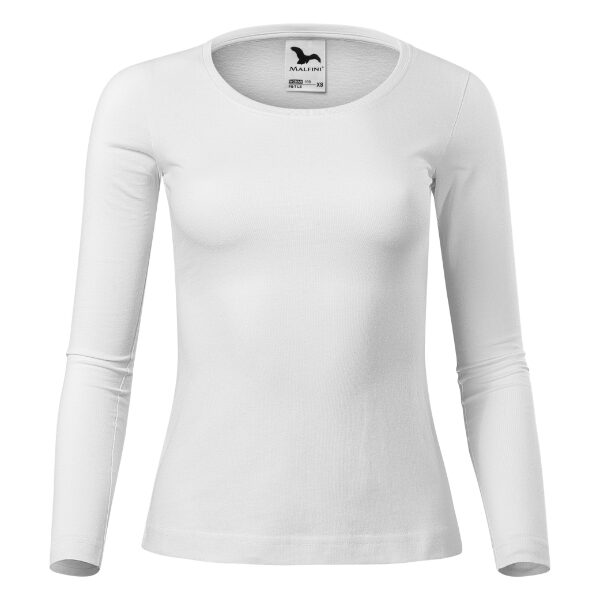 Tricou pentru damă - Fit-T LS 169 - alb - MALFINI®
