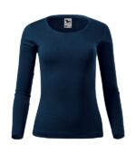 Tricou pentru damă - Fit-T LS 169 - albastru marin - MALFINI®