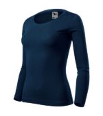 Tricou pentru damă - Fit-T LS 169 - albastru marin - MALFINI®