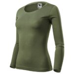 Tricou pentru damă - Fit-T LS 169 - khaki - MALFINI®
