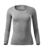 Tricou pentru damă - Fit-T LS 169 - gri închis - MALFINI®