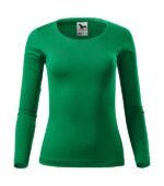 Tricou pentru damă - Fit-T LS 169 - verde mediu - MALFINI®