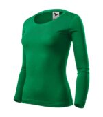 Tricou pentru damă - Fit-T LS 169 - verde mediu - MALFINI®