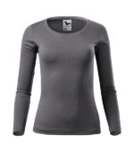 Tricou pentru damă - Fit-T LS 169 - gri metalic - MALFINI®