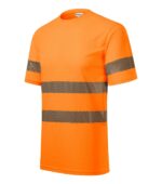Tricou unisex - HV Dry 1V8 - portocaliu reflectorizant - RIMECK®
