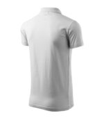 Tricou polo pentru bărbaţi - Single J. 202 - alb - MALFINI®