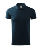 Tricou polo pentru bărbaţi - Single J. 202 - albastru marin - MALFINI®