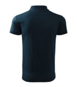 Tricou polo pentru bărbaţi - Single J. 202 - albastru marin - MALFINI®