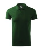 Tricou polo pentru bărbaţi - Single J. 202 - verde sticlă - MALFINI®