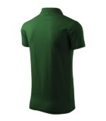Tricou polo pentru bărbaţi - Single J. 202 - verde sticlă - MALFINI®