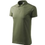 Tricou polo pentru bărbaţi - Single J. 202 - khaki - MALFINI®
