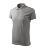 Tricou polo pentru bărbaţi - Single J. 202 - gri închis - MALFINI®