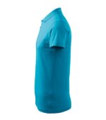 Tricou polo pentru bărbaţi - Single J. 202 - turcoaz - MALFINI®