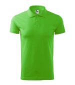 Tricou polo pentru bărbaţi - Single J. 202 - verde măr - MALFINI®