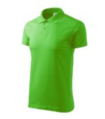 Tricou polo pentru bărbaţi - Single J. 202 - verde măr - MALFINI®