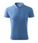 Tricou polo pentru bărbaţi - Pique Polo 203 - albastru deschis - MALFINI®