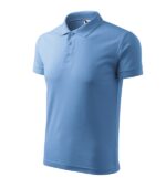 Tricou polo pentru bărbaţi - Pique Polo 203 - albastru deschis - MALFINI®