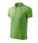 Tricou polo pentru bărbaţi - Pique Polo 203 - verde iarbă - MALFINI®