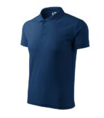 Tricou polo pentru bărbaţi - Pique Polo 203 - midnight blue - MALFINI®