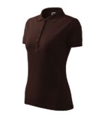 Tricou polo pentru damă - Pique Polo 210 - cafea - MALFINI®