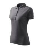 Tricou polo pentru damă - Pique Polo 210 - gri metalic - MALFINI®