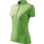 Tricou polo pentru damă - Pique Polo 210 - verde iarbă - MALFINI®