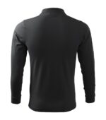 Tricou polo pentru bărbaţi - Single J. LS 211 - ebony gray - MALFINI®