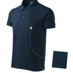 Tricou polo pentru bărbaţi - Cotton 212 - albastru marin - MALFINI®