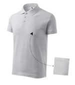 Tricou polo pentru bărbaţi - Cotton 212 - gri deschis - MALFINI®
