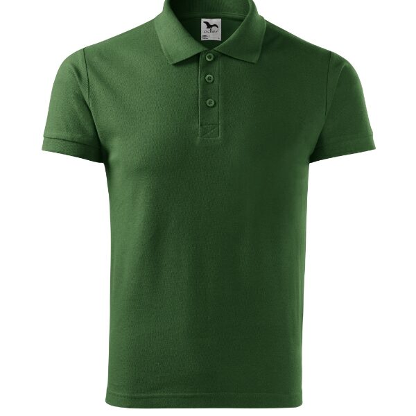 Tricou polo pentru bărbaţi - Cotton 212 - verde sticlă - MALFINI®