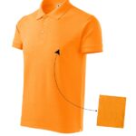 Tricou polo pentru bărbaţi - Cotton 212 - tangerine orange - MALFINI®