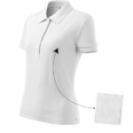 Tricou polo pentru damă - Cotton 213 - alb - MALFINI®