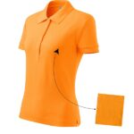 Tricou polo pentru damă - Cotton 213 - tangerine orange - MALFINI®