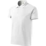 Tricou polo pentru bărbaţi - Cotton Heavy 215 - alb - MALFINI®