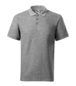 Tricou polo pentru bărbaţi - Cotton Heavy 215 - gri închis - MALFINI®