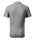 Tricou polo pentru bărbaţi - Cotton Heavy 215 - gri închis - MALFINI®