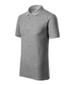 Tricou polo pentru bărbaţi - Cotton Heavy 215 - gri închis - MALFINI®
