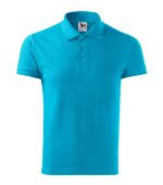 Tricou polo pentru bărbaţi - Cotton Heavy 215 - turcoaz - MALFINI®