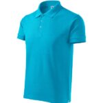 Tricou polo pentru bărbaţi - Cotton Heavy 215 - turcoaz - MALFINI®