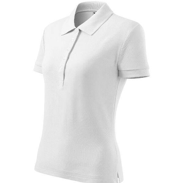Tricou polo pentru damă - Cotton Heavy 216 - alb - MALFINI®