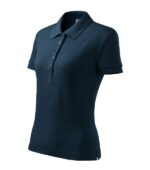 Tricou polo pentru damă - Cotton Heavy 216 - albastru marin - MALFINI®