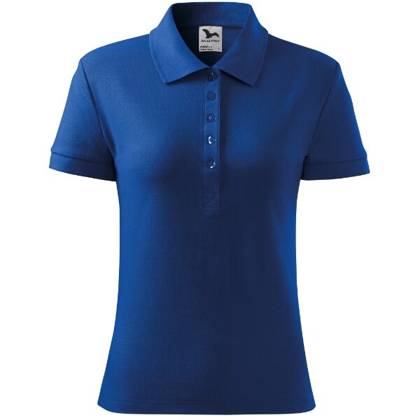 Tricou polo pentru damă - Cotton Heavy 216 - albastru regal - MALFINI®