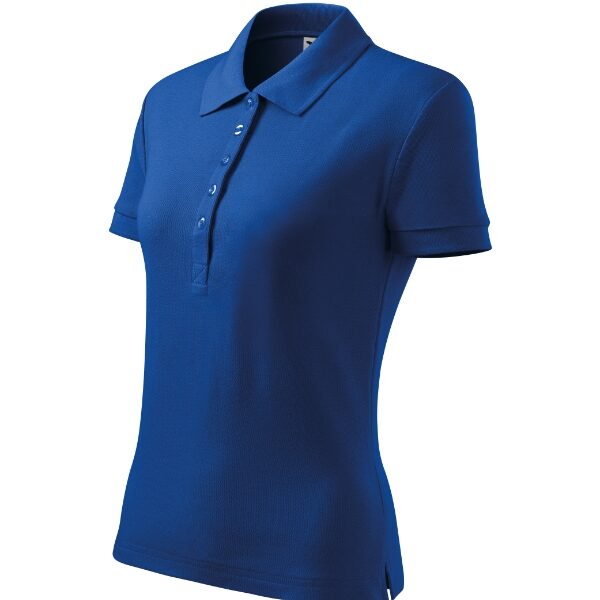 Tricou polo pentru damă - Cotton Heavy 216 - albastru regal - MALFINI®