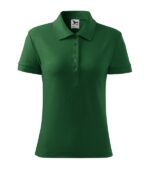 Tricou polo pentru damă - Cotton Heavy 216 - verde sticlă - MALFINI®
