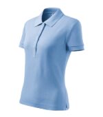 Tricou polo pentru damă - Cotton Heavy 216 - albastru deschis - MALFINI®