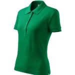 Tricou polo pentru damă - Cotton Heavy 216 - verde mediu - MALFINI®