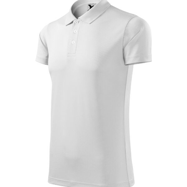 Tricou polo unisex - Victory 217 - alb - MALFINI®