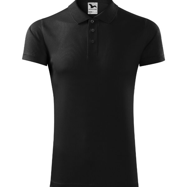 Tricou polo unisex - Victory 217 - negru - MALFINI®