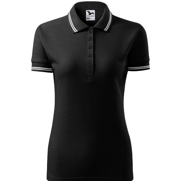 Tricou polo pentru damă - Urban 220 - negru - MALFINI®