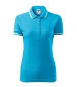 Tricou polo pentru damă - Urban 220 - turcoaz - MALFINI®